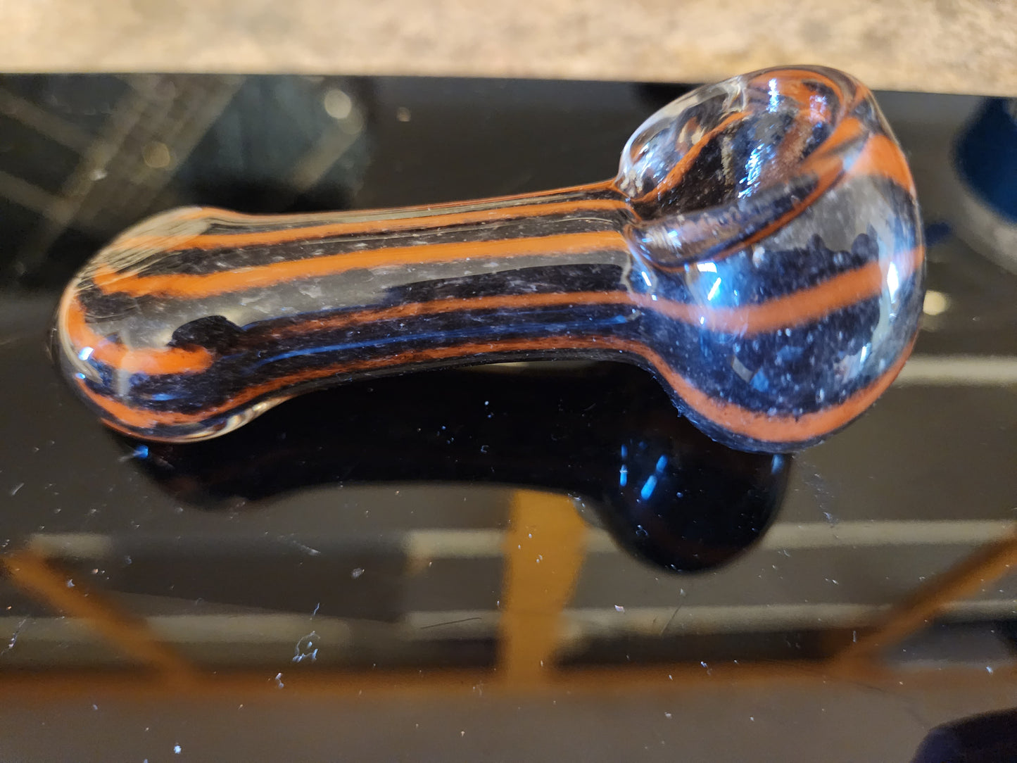 Glass hand pipe (spoon)